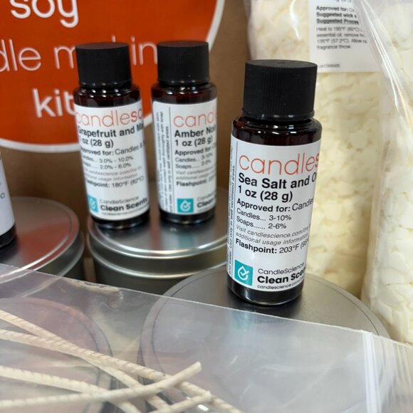 Candlescience Soy wax Professional Candle Making Starter Kit Holiday Gift - Picture 4 of 7